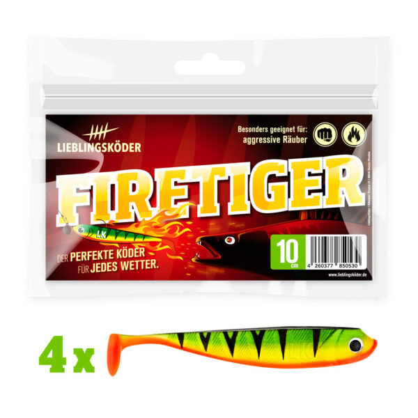 Lieblingsköder Firetiger 10 cm